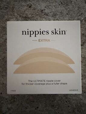 Nippies Skin Reusable Nipple Covers for Women - Extra Thick, Crème Color (OS)